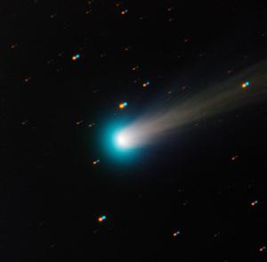 Comet ISON, eagle/winged form, courtesy NASA image archives