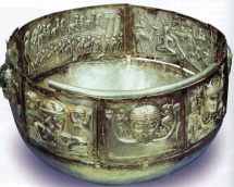 Gundestrup Cauldron, 200BC-300AD, Museum of Denmark, Copenhagen.